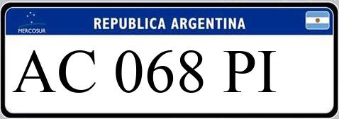 Patente AC068PI