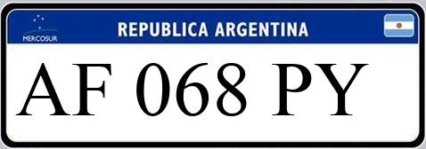 Patente AF068PY