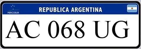 Patente AC068UG