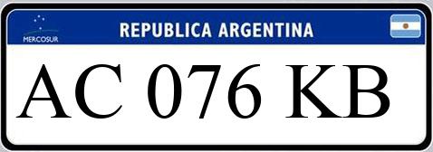 Patente AC076KB