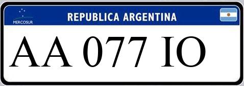 Patente AA077IO