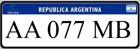 Patente AA077MB