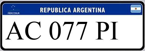 Patente AC077PI