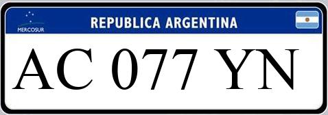 Patente AC077YN