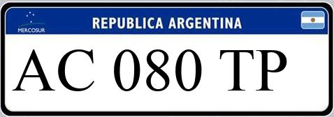 Patente AC080TP