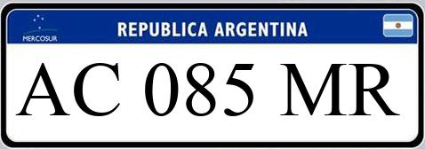 Patente AC085MR