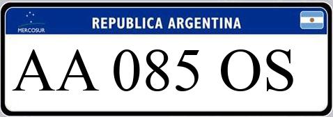 Patente AA085OS