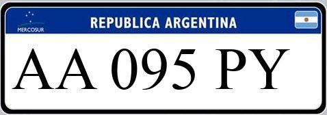 Patente AA095PY
