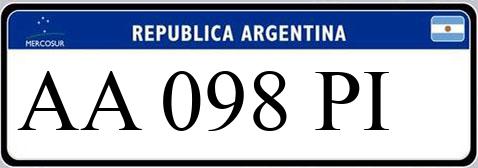 Patente AA098PI