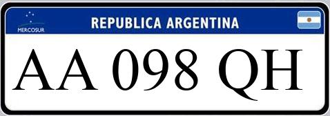 Patente AA098QH