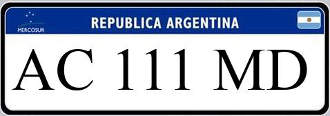 Patente AC111MD