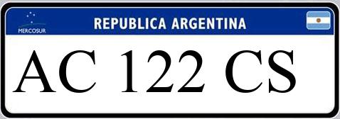 Patente AC122CS