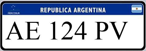 Patente AE124PV