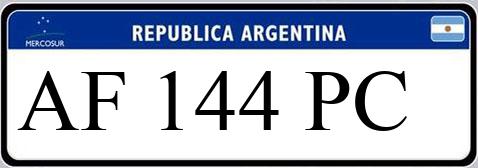 Patente AF144PC