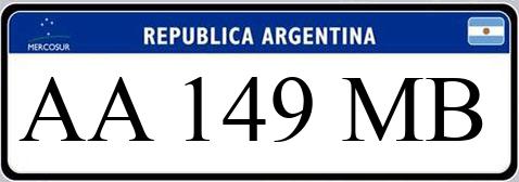Patente AA149MB