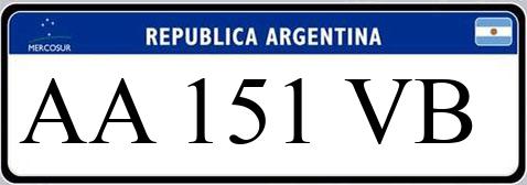 Patente AA151VB