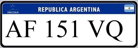 Patente AF151VQ