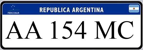 Patente AA154MC