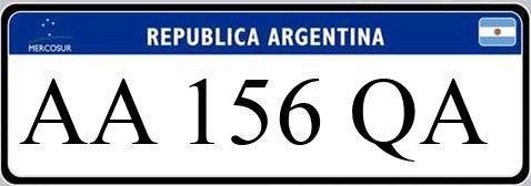 Patente AA156QA