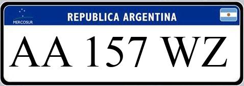 Patente AA157WZ