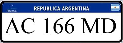 Patente AC166MD