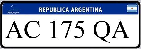 Patente AC175QA