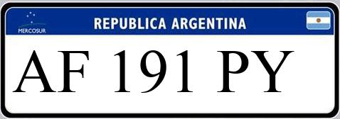 Patente AF191PY