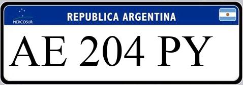 Patente AE204PY