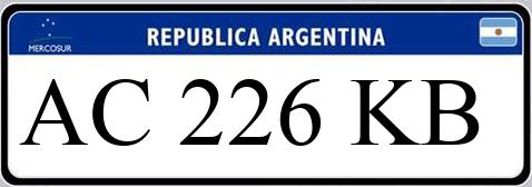 Patente AC226KB