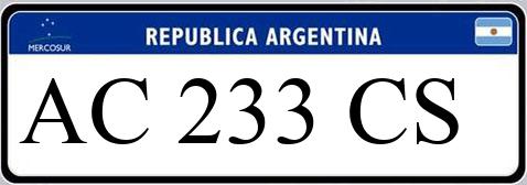Patente AC233CS