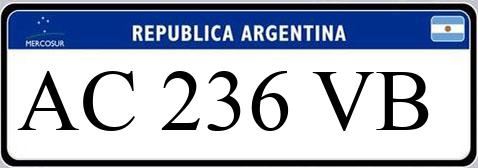 Patente AC236VB