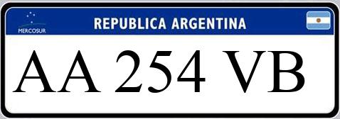 Patente AA254VB