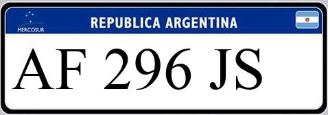 Patente AF296JS