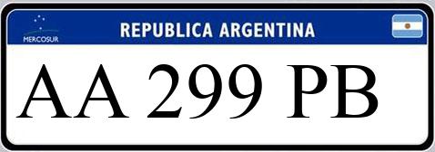 Patente AA299PB