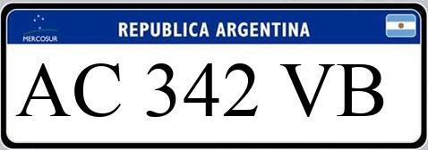 Patente AC342VB