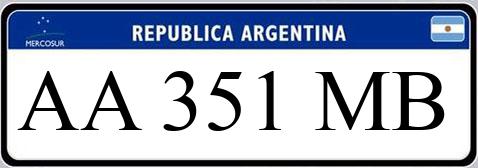 Patente AA351MB