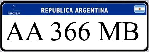 Patente AA366MB