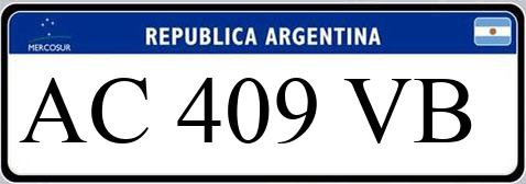 Patente AC409VB