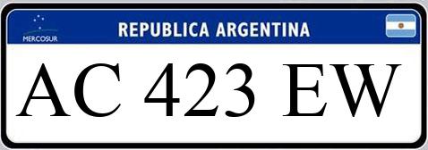 Patente AC423EW