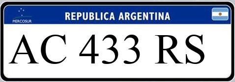Patente AC433RS