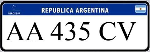 Patente AA435CV