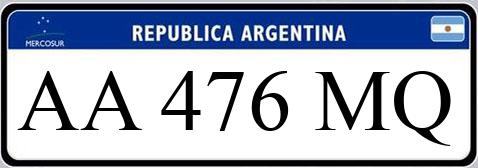 Patente AA476MQ