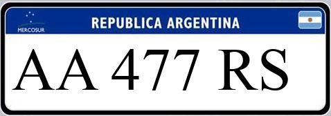 Patente AA477RS