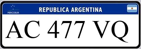 Patente AC477VQ