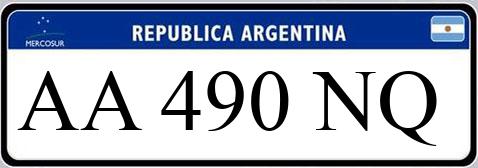 Patente AA490NQ