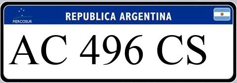 Patente AC496CS