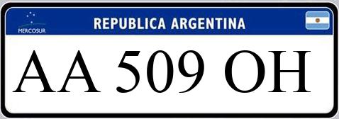 Patente AA509OH