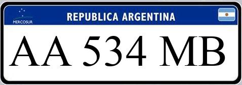 Patente AA534MB