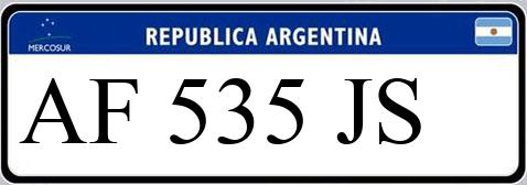 Patente AF535JS