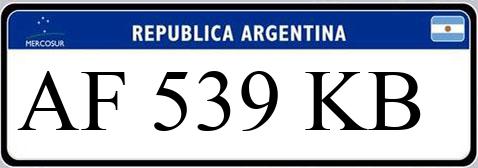 Patente AF539KB